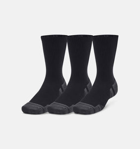UA Performance Tech Crew Unisex Socks - Pack of 3 pairs