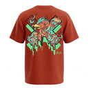 T-shirt Oversize Phoenix Core Edit - Rouille