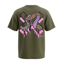 T-shirt Oversize Snake Core Edit - Boue