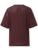 Camiseta perforada para mujer