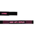Apes Lifting Straps Hex Edition - Black/Pink