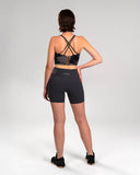 Apes Essentials Biker Shorts Dark Grey