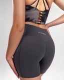 Apes Essentials Biker Shorts Dark Grey