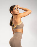 Apes Essentials Biker Shorts Taupe