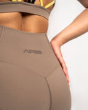 Apes Essentials Biker Shorts Taupe