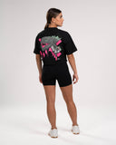 T-shirt Crop Oversize Apes Lab. Monster King