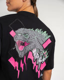 T-shirt Crop Oversize Apes Lab. Monster King