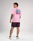 T-shirt oversize <tc>Apes Lab.</tc> Pieuvre