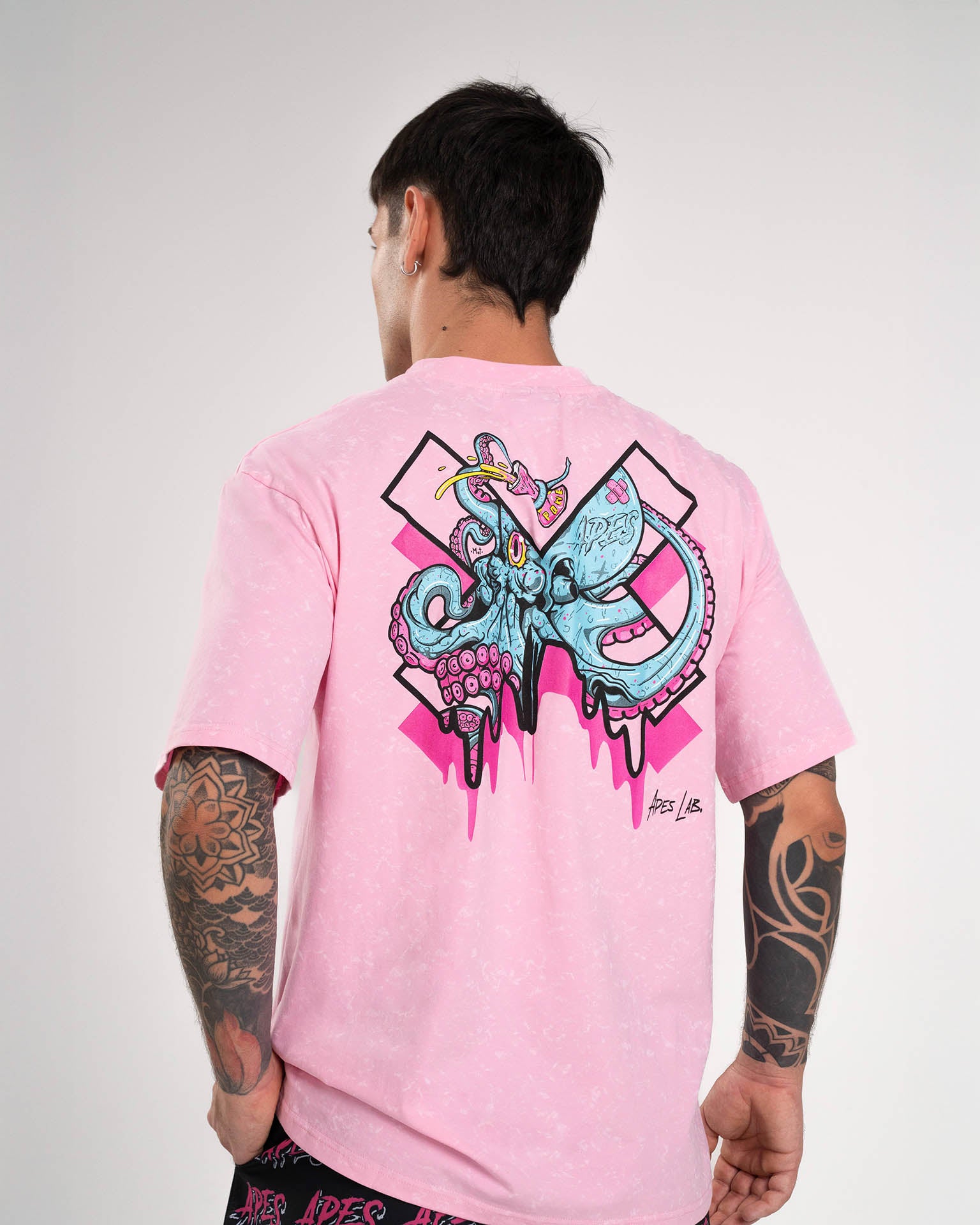 T-shirt Oversize Apes Octopus