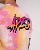 T-shirt oversize <tc>Apes Lab.</tc> Tie Dye Tropical