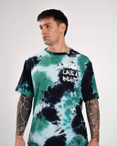 Camiseta extragrande <tc>Apes Lab.</tc> Teñido anudado verde