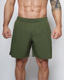 <tc>Apes</tc> <tc>Basics</tc> - Pantalones cortos de tejido ligero - Verde militar