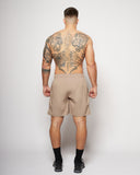 Apes Basics Short tissé léger - Sable