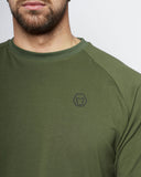 Apes Basics - Raglan Oversize T-shirt - Army Green