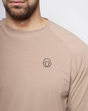 Apes Basics - Raglan Oversize T-shirt - Sand