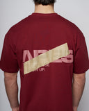 Apes Essentials - Bold Drop Tshirt - Red Velvet