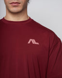 Apes Essentials - Bold Drop Tshirt - Red Velvet