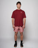 Apes Essentials - Bold Drop Tshirt - Red Velvet