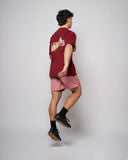 Apes Essentials - Bold Drop Tshirt - Red Velvet