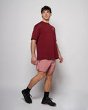 Apes Essentials - Bold Drop Tshirt - Red Velvet