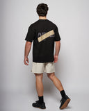 Apes Essentials Bold Drop Tshirt - Solid Black