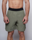 <tc>Apes</tc> <tc>Essentials</tc> - Pantalones cortos de entrenamiento flexibles - Verde mate