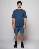 Apes Essentials Short d'entraînement Flex - Bleu sarcelle