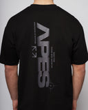 Apes Essentials T-shirt Motion Drop - Noir uni
