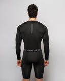 Apes Essentials T-shirt manches longues Skin Compression - Noir uni