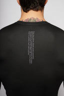 Apes Essentials T-shirt manches longues Skin Compression - Noir uni