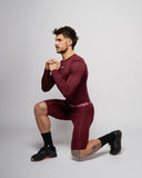 Apes Essentials Short de Compression Skin - Velours Rouge