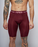<tc>Apes</tc> <tc>Essentials</tc> - Pantalones cortos de compresión - Terciopelo rojo
