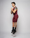 Apes Essentials Short de Compression Skin - Velours Rouge
