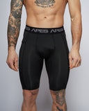 <tc>Apes</tc> <tc>Essentials</tc> - Pantalones cortos de compresión - Negro liso