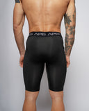 <tc>Apes</tc> <tc>Essentials</tc> - Pantalones cortos de compresión - Negro liso