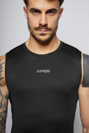 Apes Essentials Débardeur de compression cutanée – Noir uni
