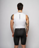 Apes Essentials DÉBARDEUR DE COMPRESSION PEAU - Blanc