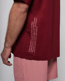 Apes Essentials T-shirt Statement Drop - Velours Rouge