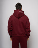 Apes Essentials UNIT Boxy Hoodie - Red Velvet