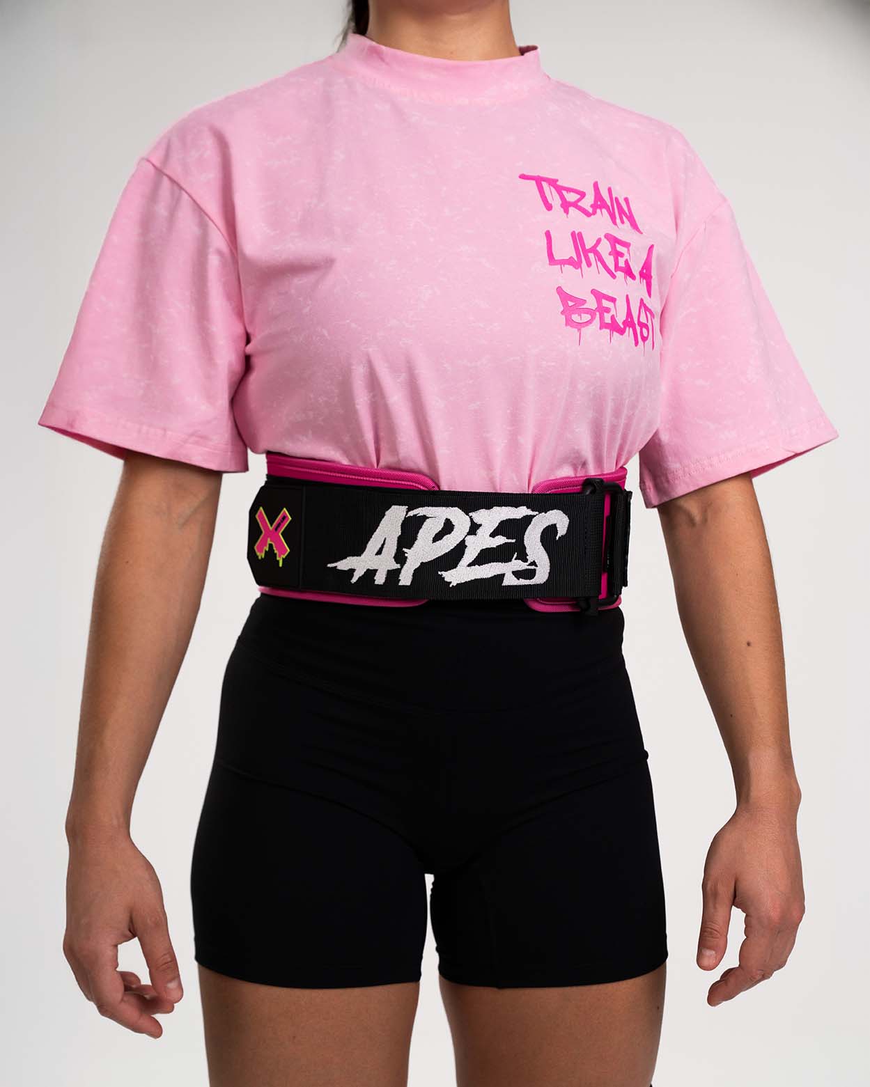 Gorilla Belt Pink - Weightlifting and Training Belt