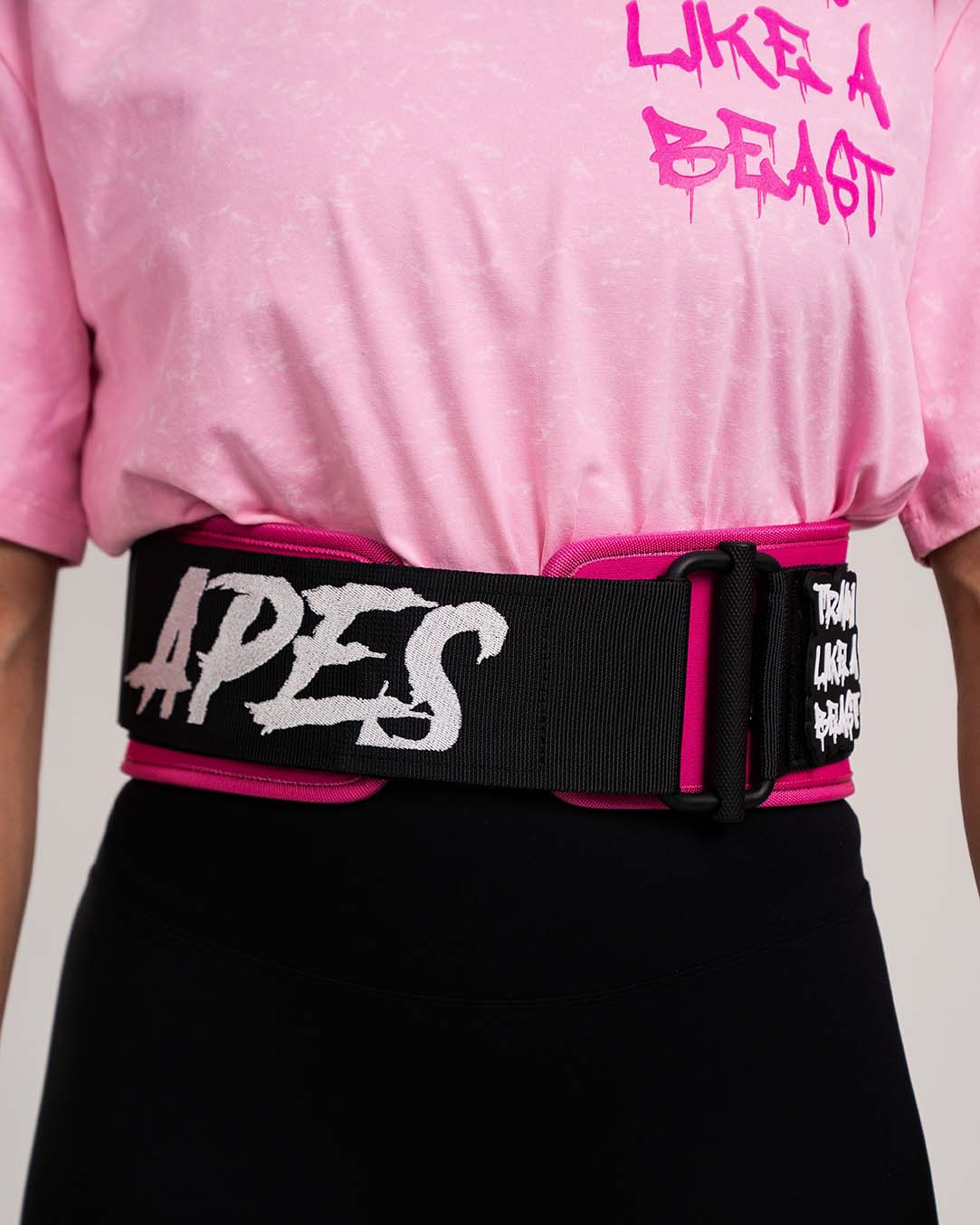 Gorilla Belt Pink - Weightlifting and Training Belt