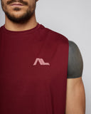 Apes Essentials Débardeur oversize audacieux - Velours rouge