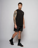 Apes Essentials - Bold Oversize Tank - Solid Black