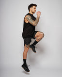 <tc>Apes</tc> <tc>Essentials</tc> - Pantalones cortos de entrenamiento Rep - Negros