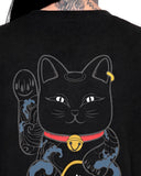 Apes Lab. Original T-shirt Boxy Maneki Neko - Noir