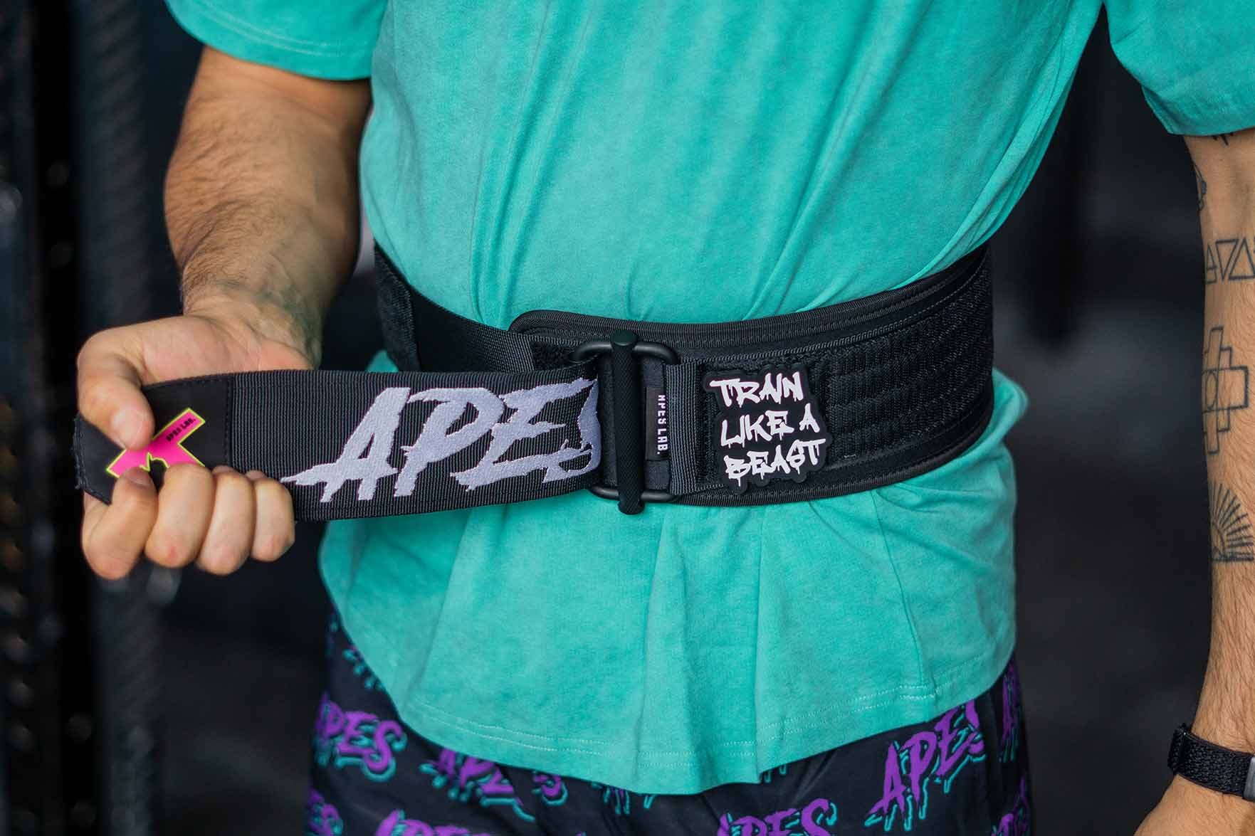 Gorilla Belt Black - Weightlifting and Training Belt