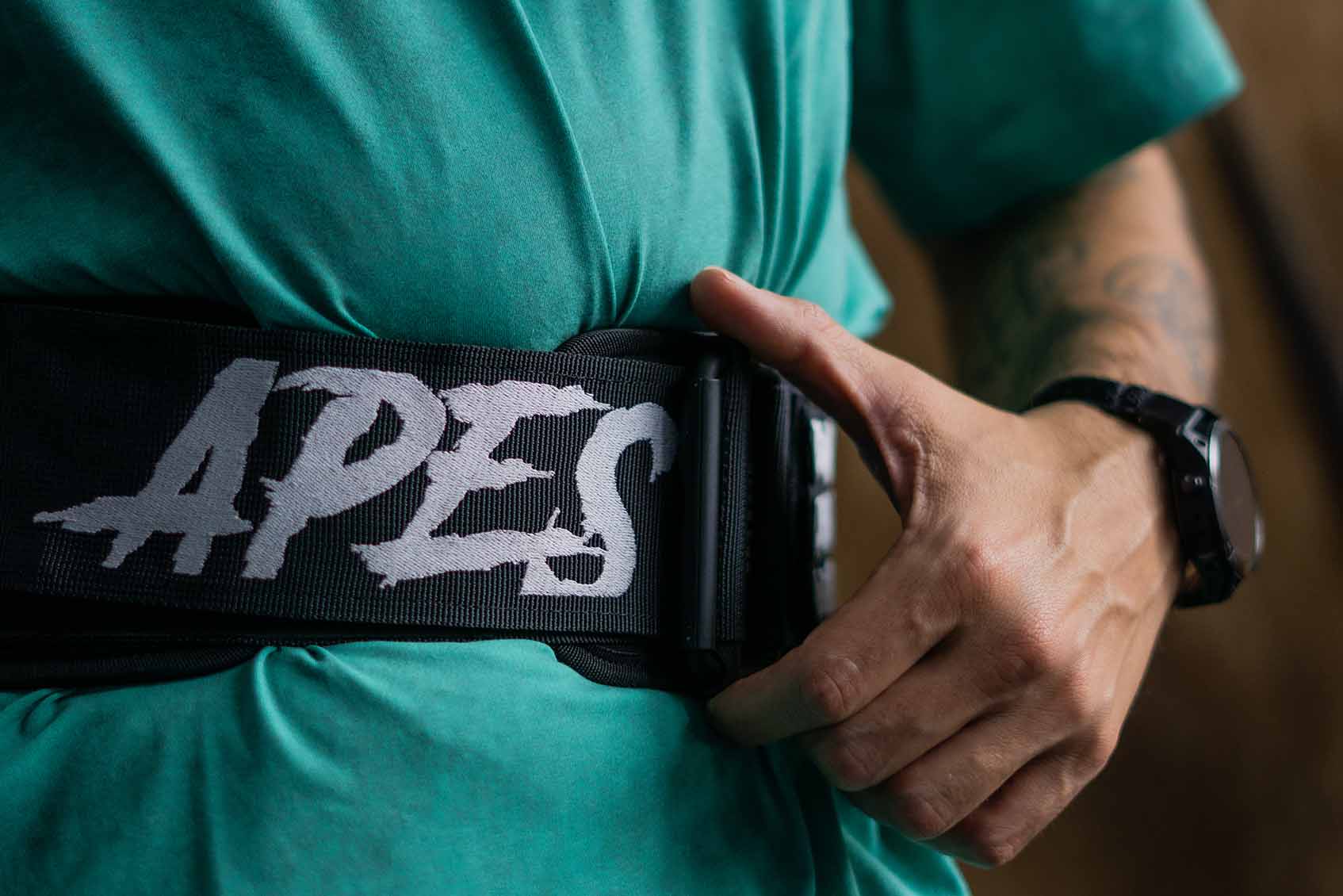 Gorilla Belt Black - Weightlifting and Training Belt