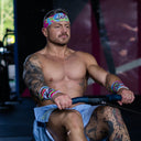 <tc>Apes Lab.</tc> Diadema con diseño tie-dye de dragón