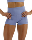 Pantalones cortos tipo tanga Base Kinetic de talle alto 2" Pantalones cortos - Lisos