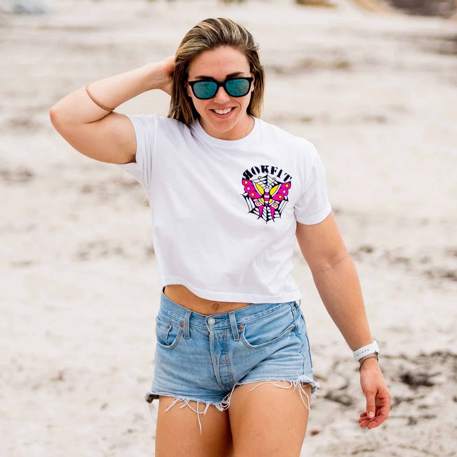 Fearlessly Authentic Cropped T-Shirt